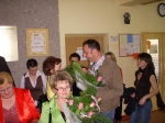 Blumen für die Lehrer