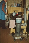 Peterwitzer Küche im Winter 1976