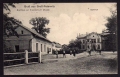 Gro Peterwitz Gasthaus zur Eisenbahn Bahnhof 1913