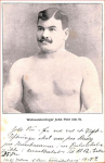Ansichtskarte Weltmeisterringer John Pohl 1906