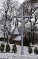 Brunnenkapelle im ersten Schnee.